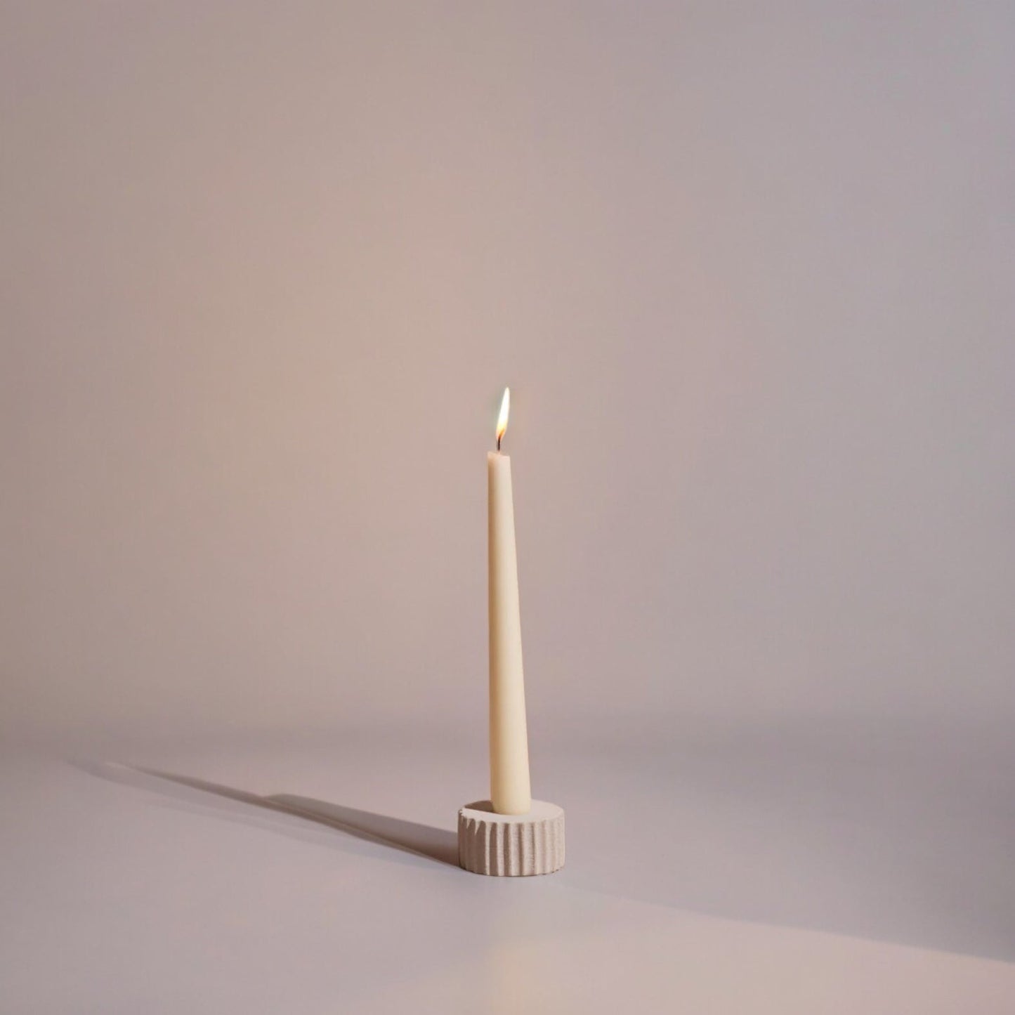 Maker: Meso Goods
Natural sandstone taper candle holder. Handcrafted in India. Fair Trade Certified.