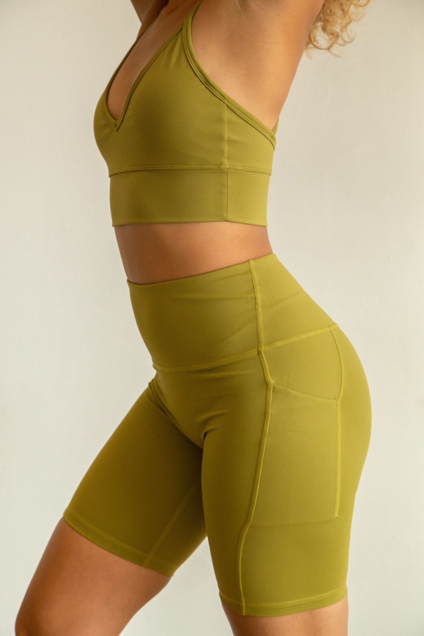 Elevate your casual look with the Willow Activewear Set. Whether you're hitting the gym or running errands, this set has got you covered (literally). Crafted from Lululemon fabric, you'll feel nothing but amazing in this buttery soft active set.