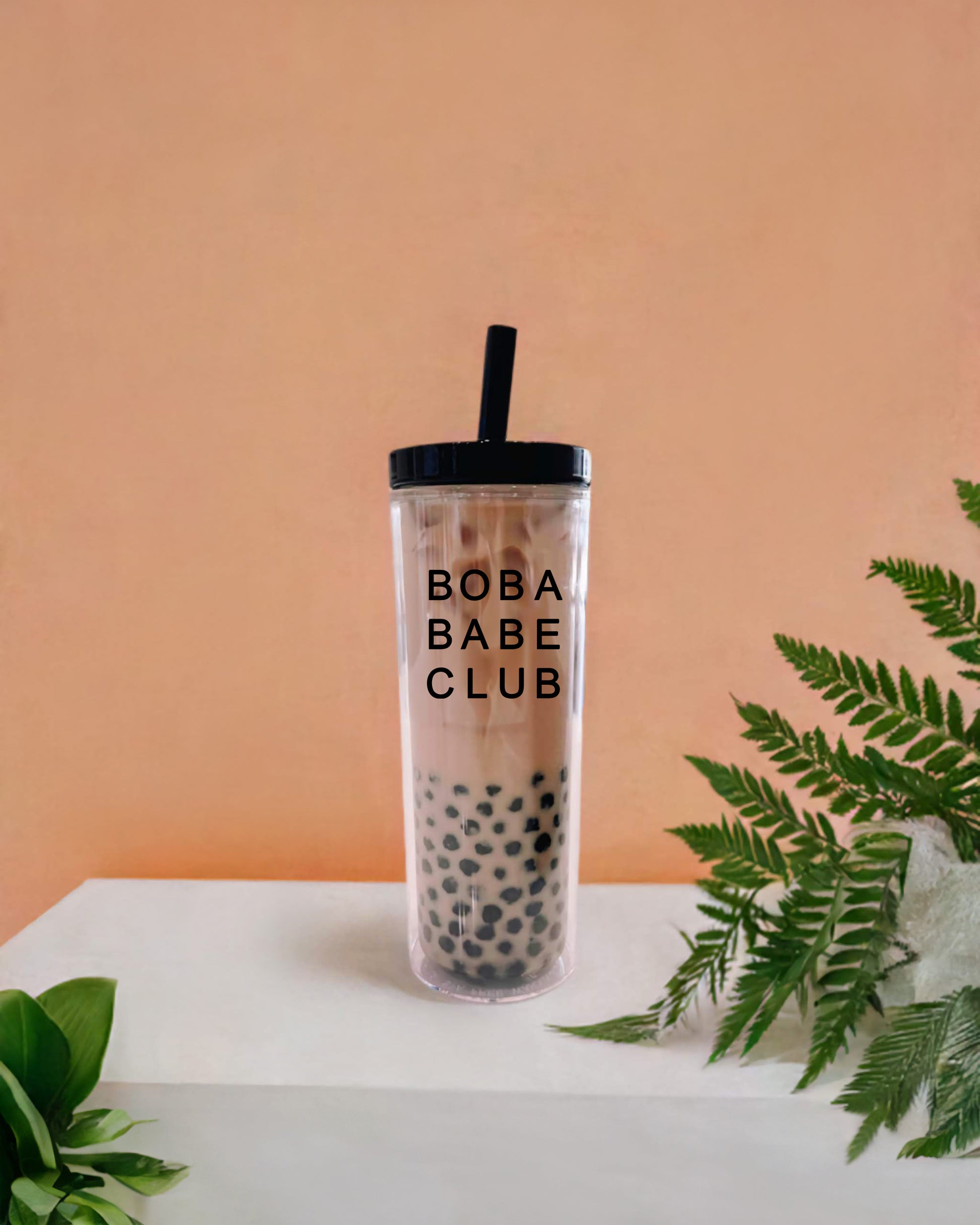 boba babe club tumbler, boba near me, tumbler, tumbler under 30, gifts for her, cute gifts, christmas gifts, birthday gifts, bachelorette gifts, boba tumbler, eco friendly, re-usable tumbler